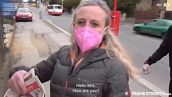 Public Sex With Big Dildo And Anal