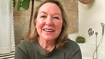 Sexy Granny Gives Oral Pleasure To Neighbor