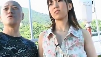 Asian Babe Enjoys Naughty Outdoor Sex In Public