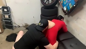 Mature Stepmom Seduces Teenage Son During Gaming Session