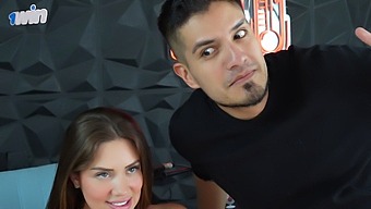Sara Blonde And Crispasquel'S Wild And Crazy Podcast Turns Into A Cum-Filled Frenzy