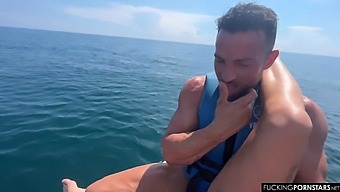 Wild Sex Scene With Mackenzie Mace And A Big Dick In A Jetski