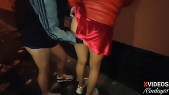 Argentinian Friends Indulge In Playful Public Lesbian Encounter